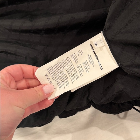 Alexander Wang Midnight Black Puffer Coat - Picture 2 of 3